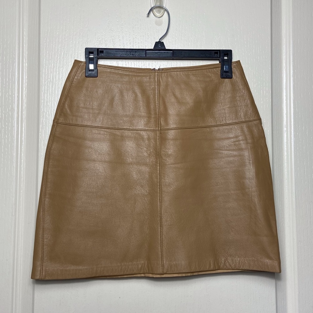 Vintage Wilson’s Leather Mini Skirt (4)